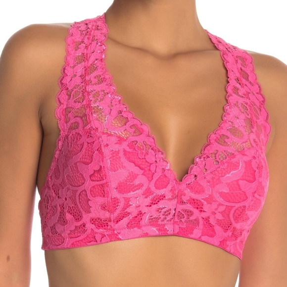 Felina Other - FELINA Abbie Lace Contour Bralette Small, Large